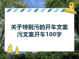 小黄说说 1000 字污车——教你如何让你的车更有魅力