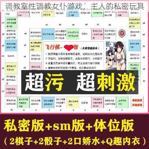 调教室性调教女仆游戏，主人的私密玩具