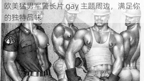 欧美猛男军警长片 gay 主题周边，满足你的独特品味