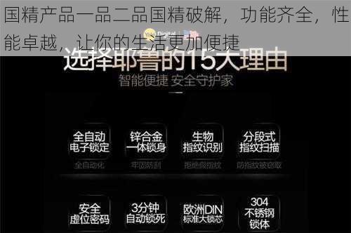 国精产品一品二品国精破解，功能齐全，性能卓越，让你的生活更加便捷