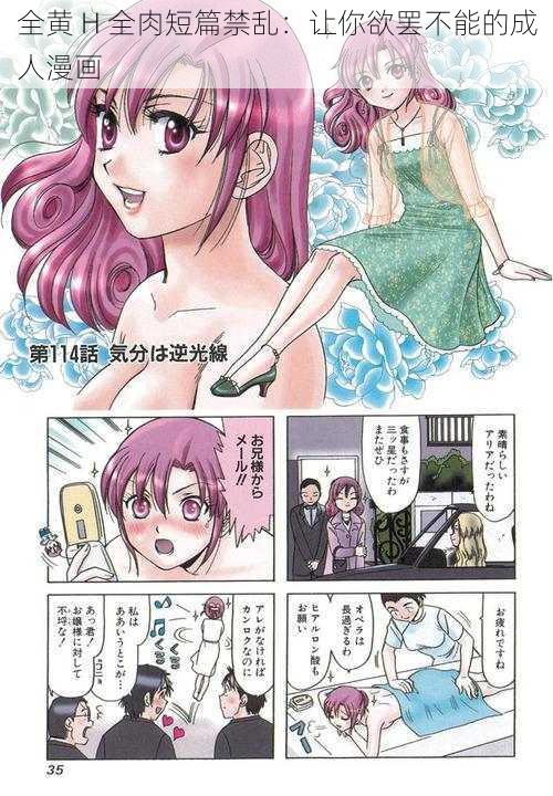 全黄 H 全肉短篇禁乱：让你欲罢不能的成人漫画