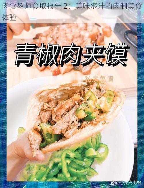 肉食教师食取报告 2：美味多汁的肉制美食体验