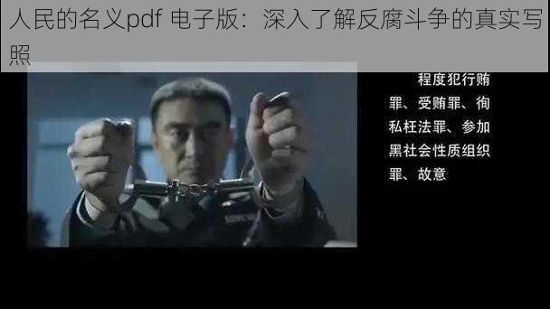 人民的名义pdf 电子版：深入了解反腐斗争的真实写照