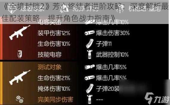 《全境封锁2》芳心终结者进阶攻略：深度解析最佳配装策略，提升角色战力指南》