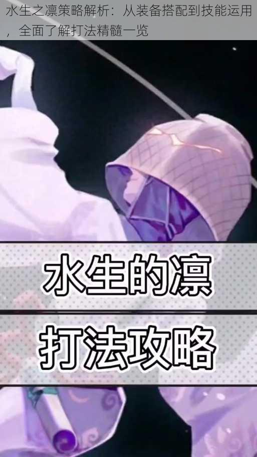 水生之凛策略解析:从装备搭配到技能运用,全面了解打法精髓一览