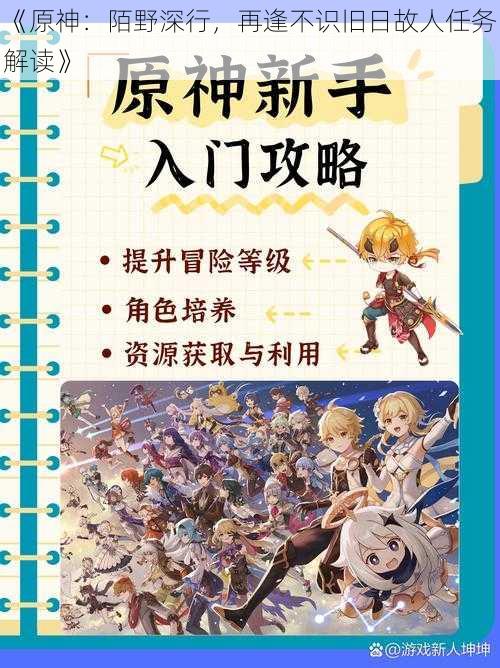 《原神：陌野深行，再逢不识旧日故人任务解读》