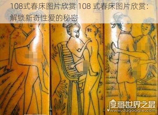 108式春床图片欣赏 108 式春床图片欣赏：解锁新奇性爱的秘密